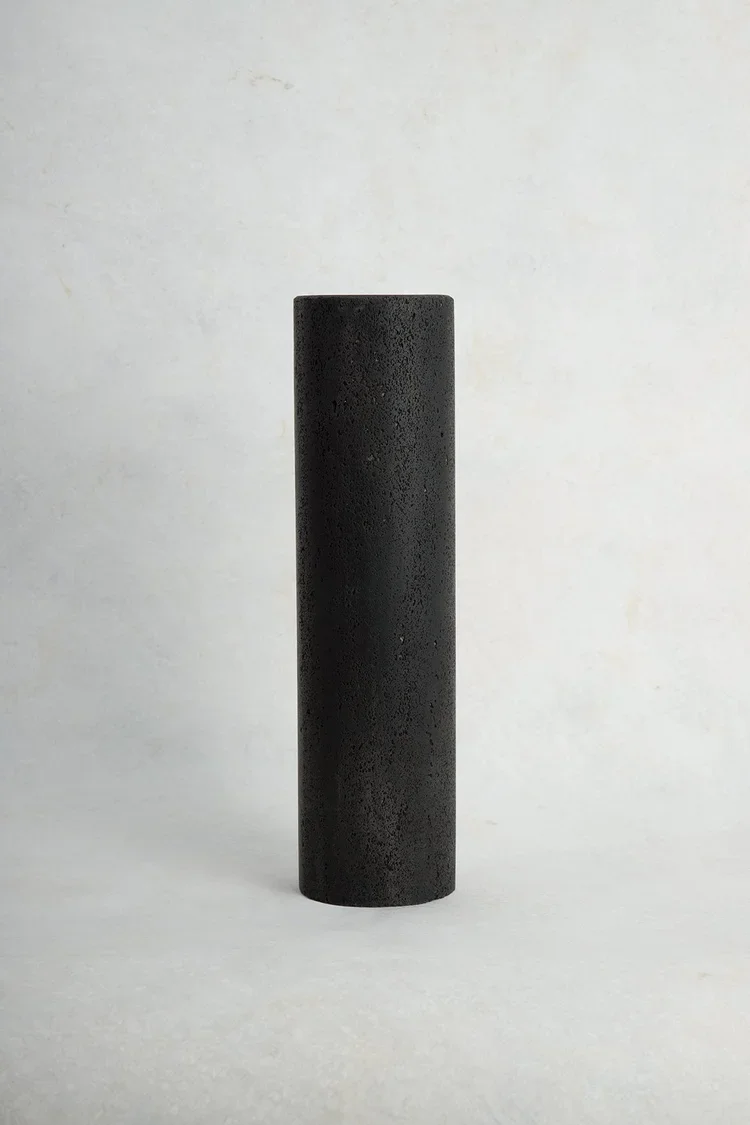 BLACK VOLCANIC STONE