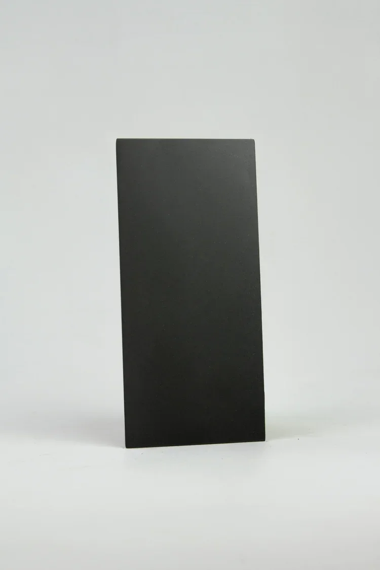BLACK PATINATED ALUMINUM