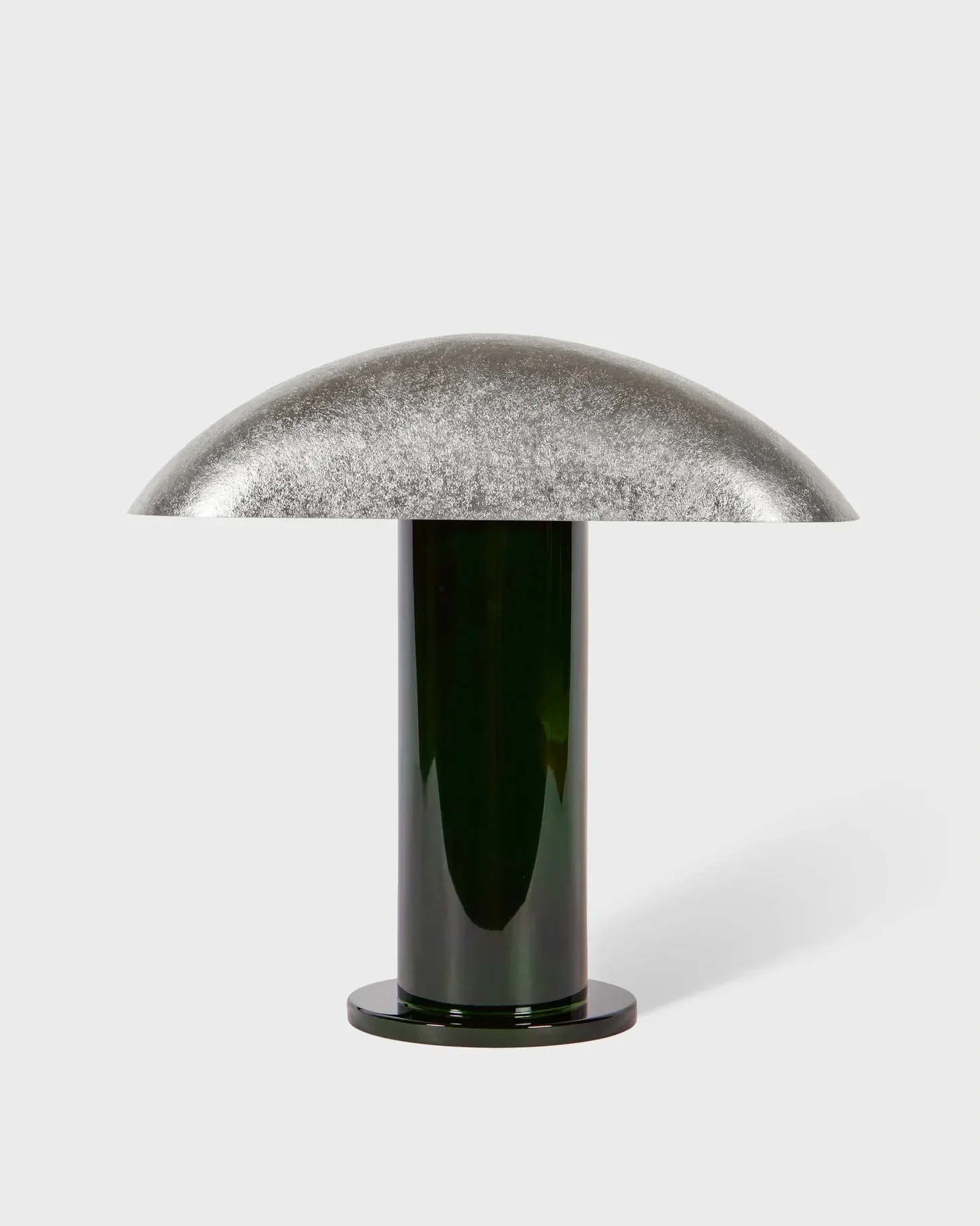 NEZU TABLE LAMP LARGE - LACQUER + PEWTER