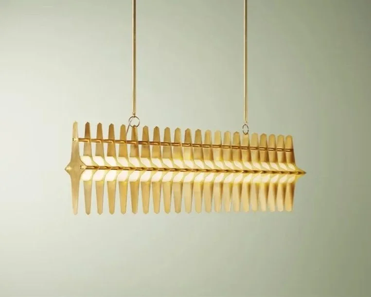 COLOSSAL 900 PENDANT - BLONDE BRASS
