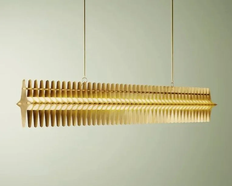 COLOSSAL 1800 PENDANT - BLONDE BRASS