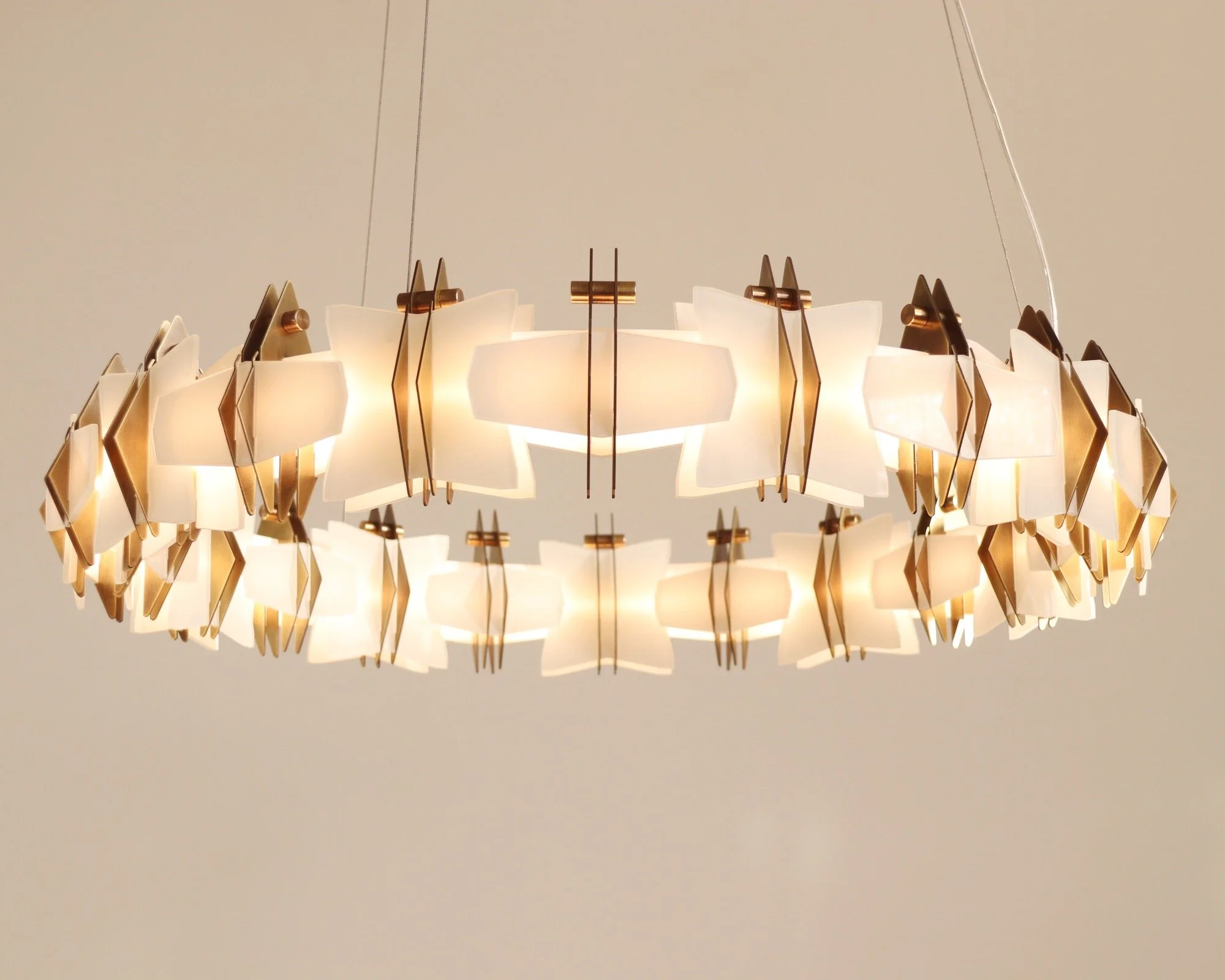 COVENANT 750 PENDANT - AGED BRASS