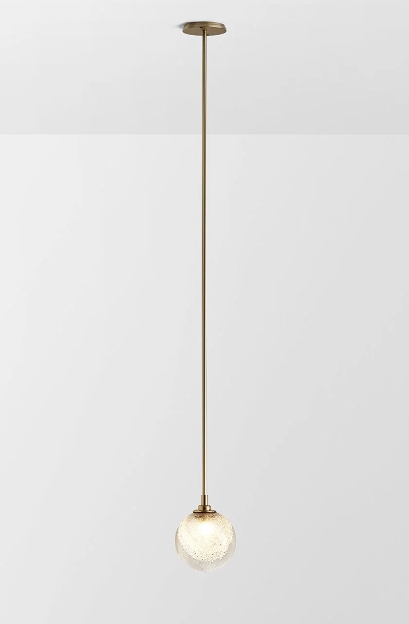 FIZI SINGLE BALL PENDANT - BRASS / FIZI