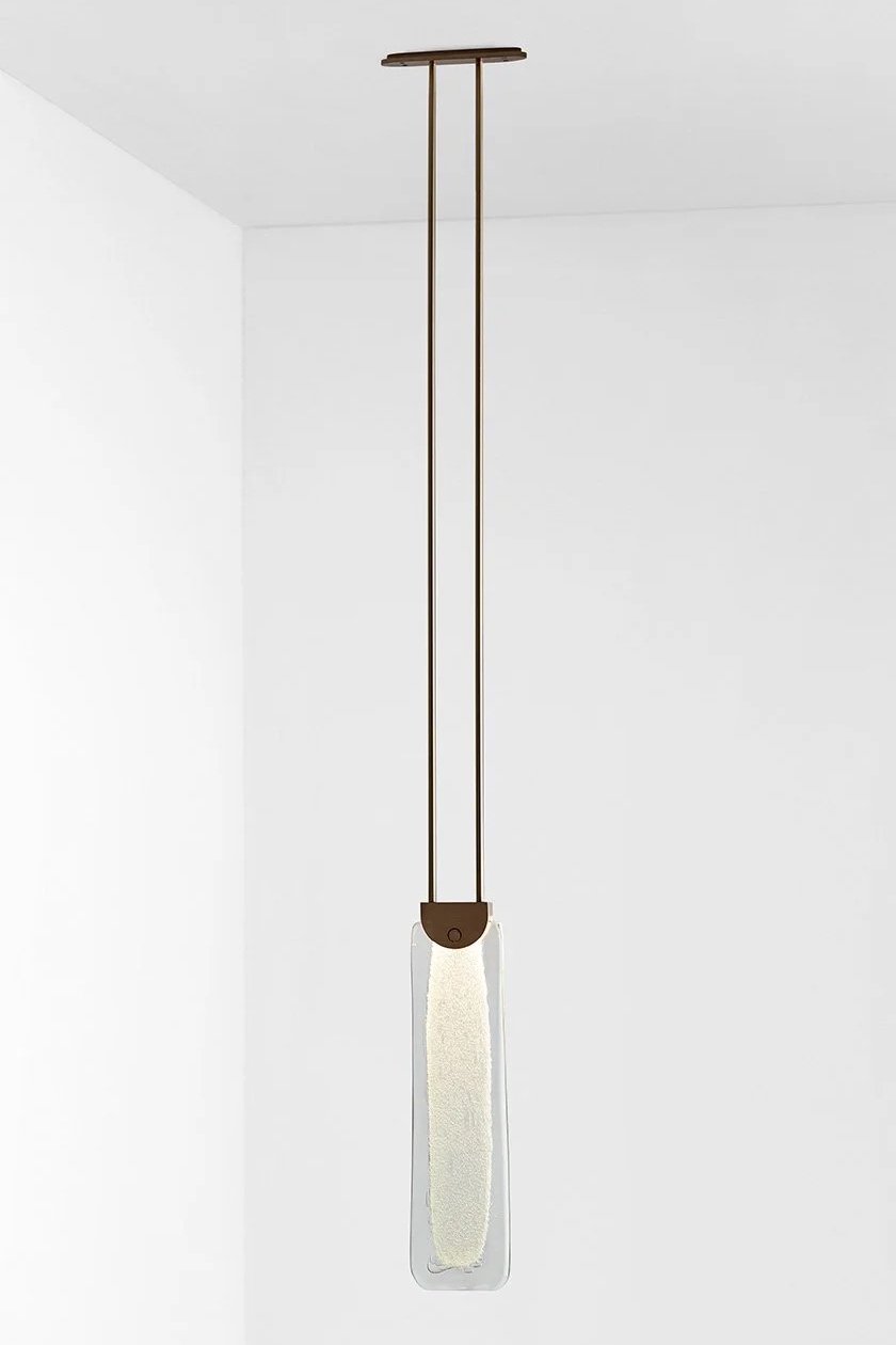 FIZI SLAB PENDANT - BRONZE / FIZI