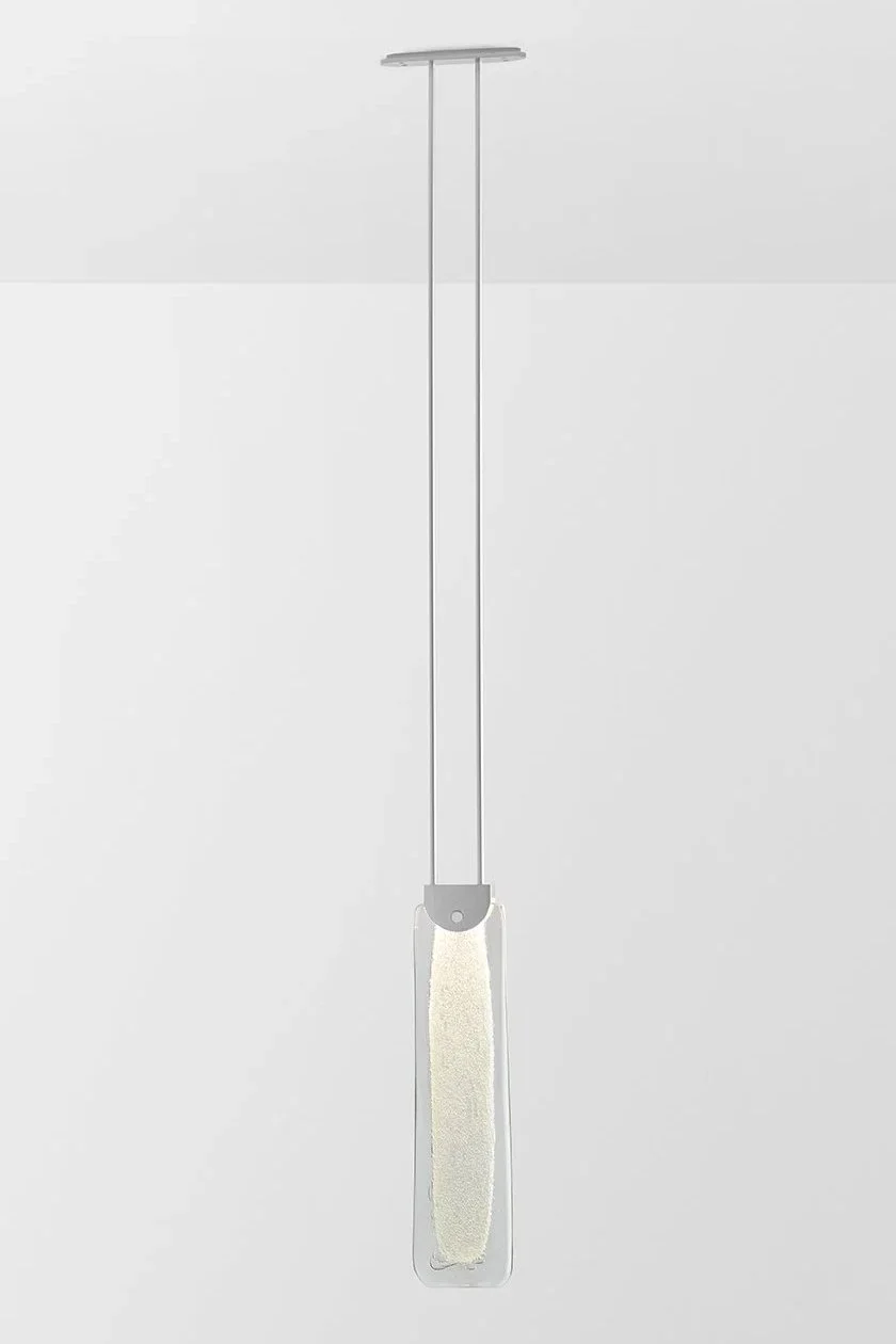 FIZI SLAB PENDANT - SATIN NICKEL / FIZI