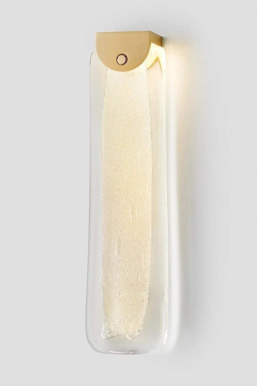 FIZI SLAB WALL SCONCE - BRASS / FIZI