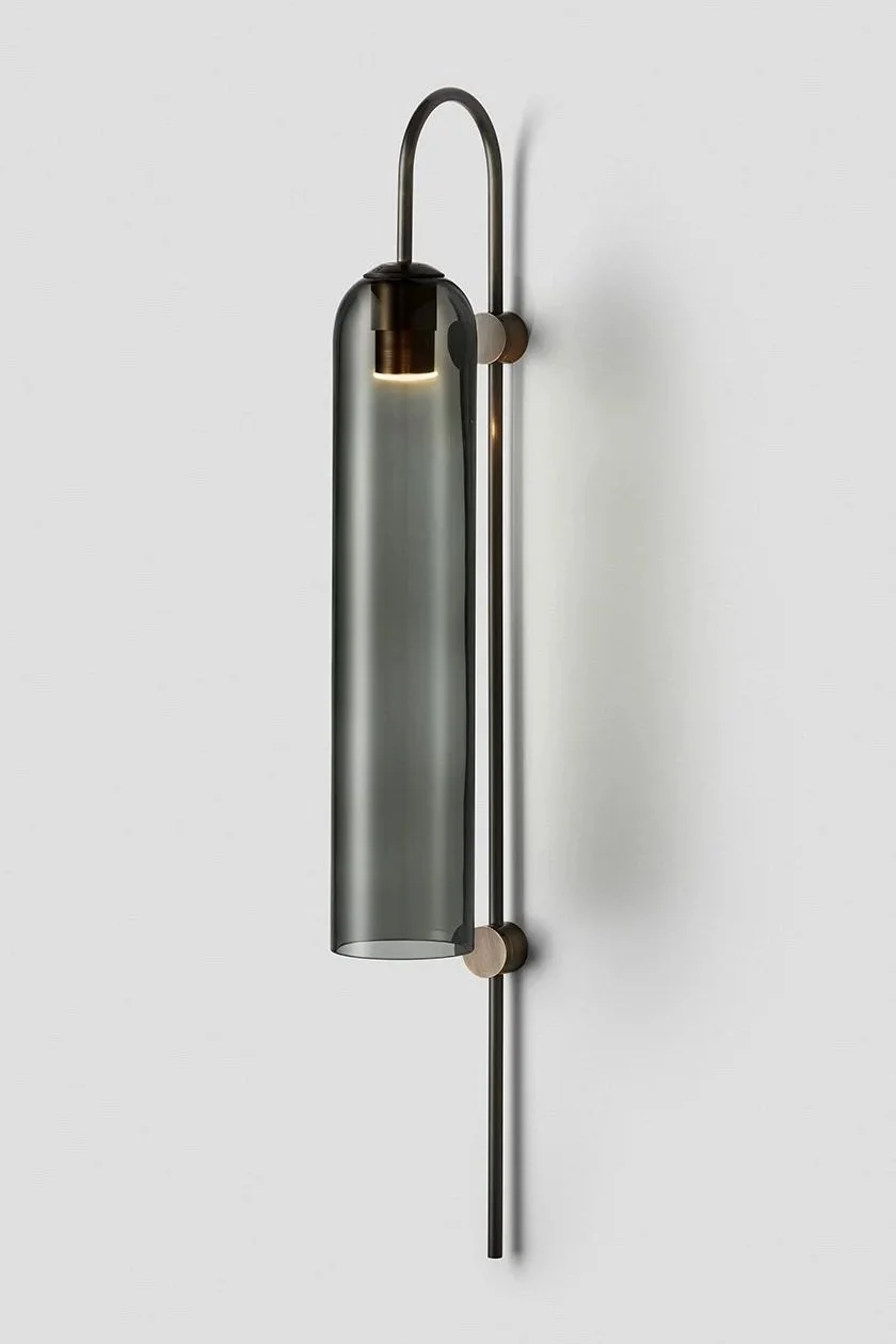 FLOAT GLIDE WALL SCONCE - BRONZE / GREY
