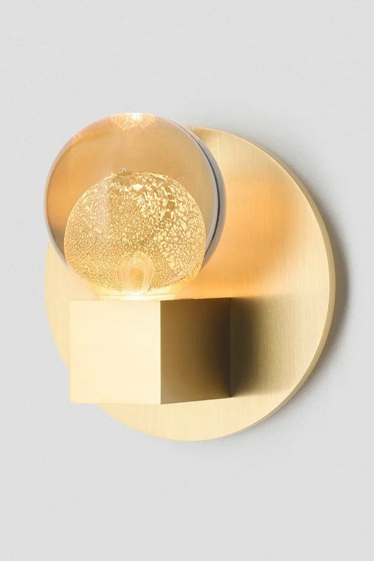 ORO SINGLE WALL SCONCE - BRASS / ORO
