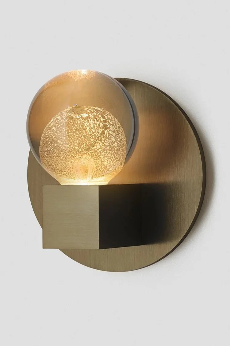 ORO SINGLE WALL SCONCE - BRONZE / ORO