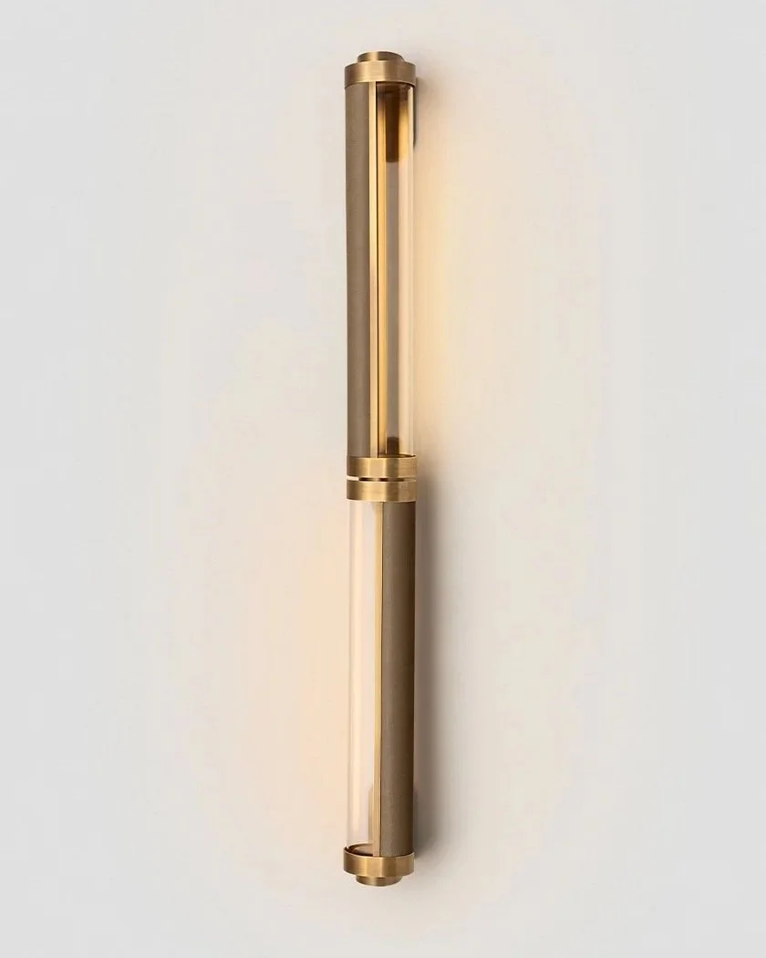SWIVEL DOUBLE SCONCE - MEDIUM + MEDIUM - BRASS / BRASS MESH INLAY
