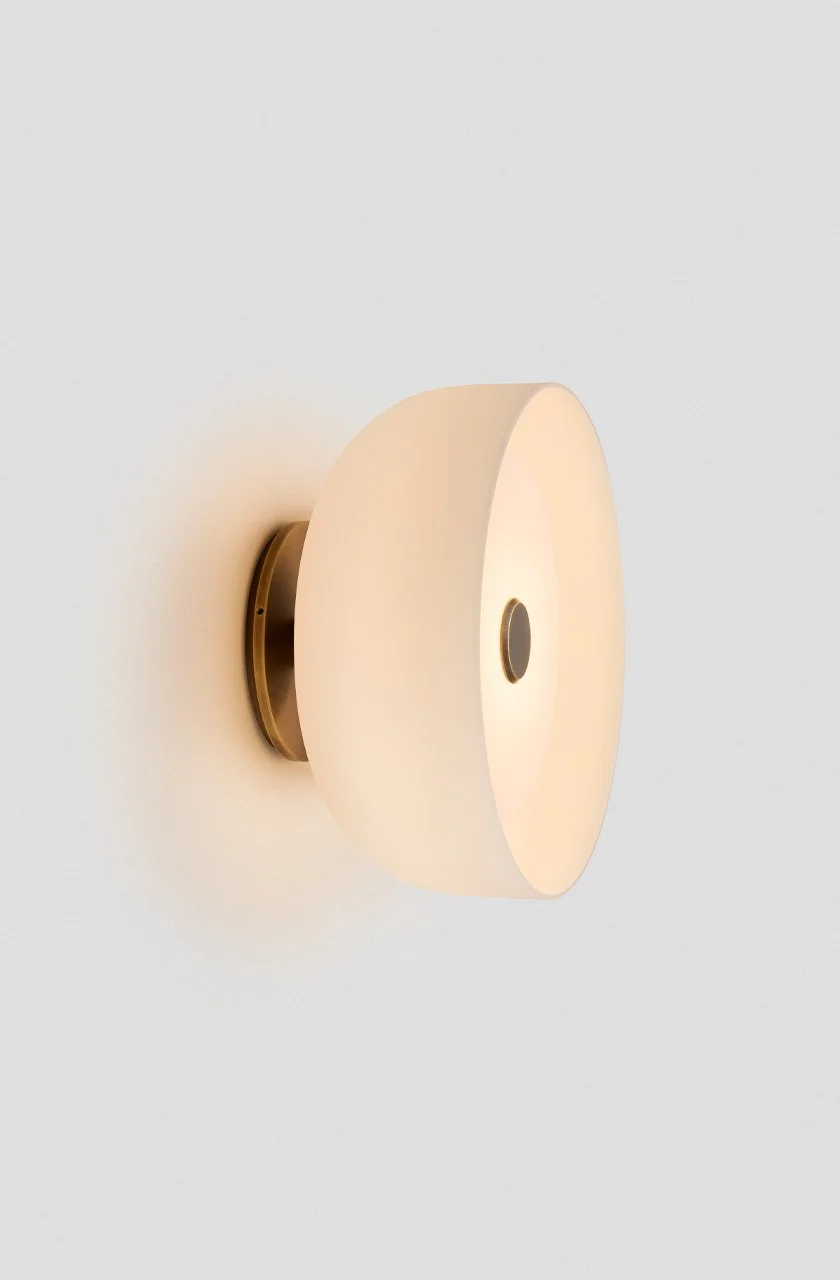 Articolo-Studios-Rolo-Medium-Facing-Forward-Flat-Reflector-Wall-Sconce-Brass-Snow-ON-2.jpg