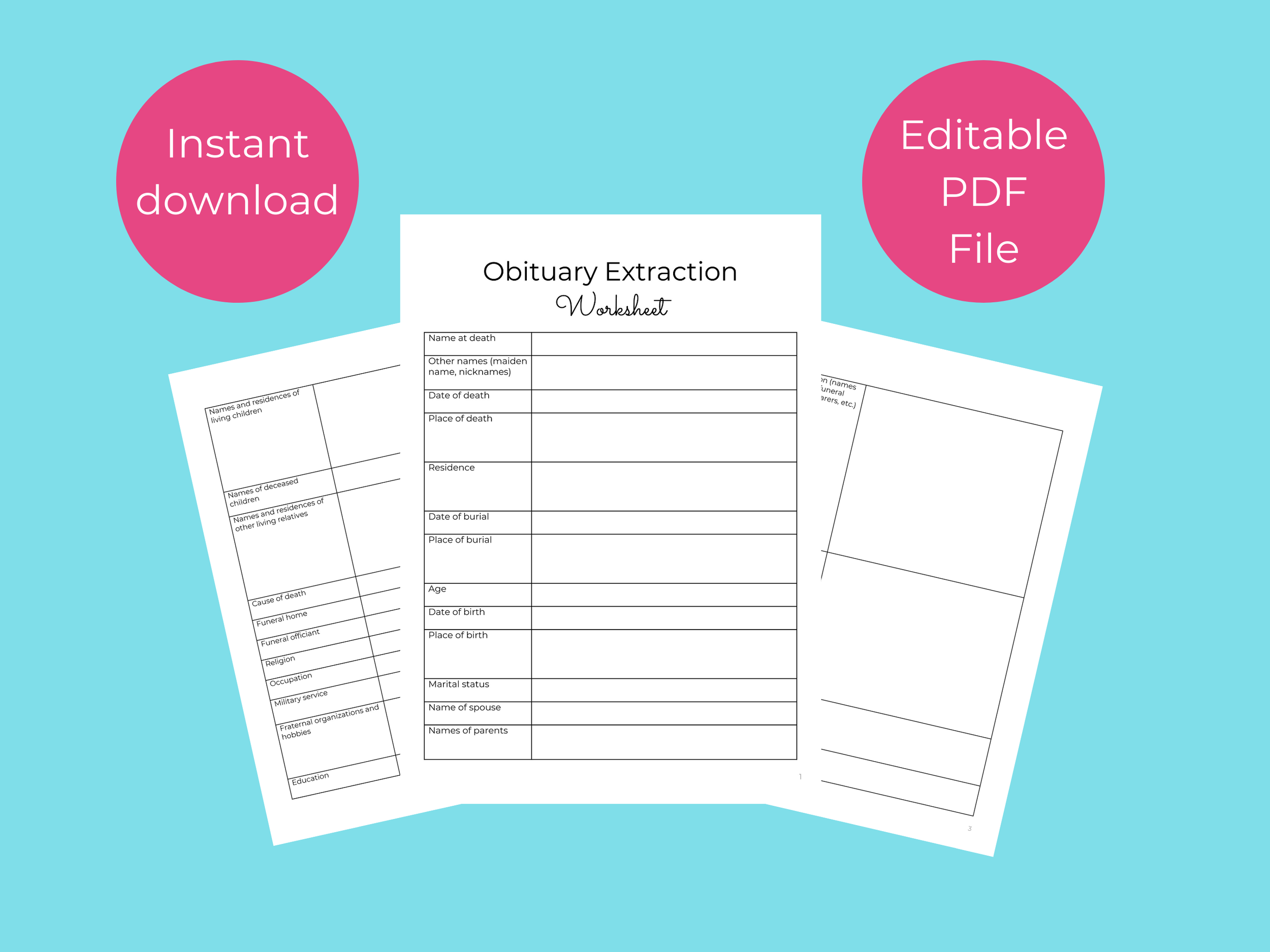 Genealogy Records Workbook Heritage Discovered genealogy-records-workbook-heritage-discovered