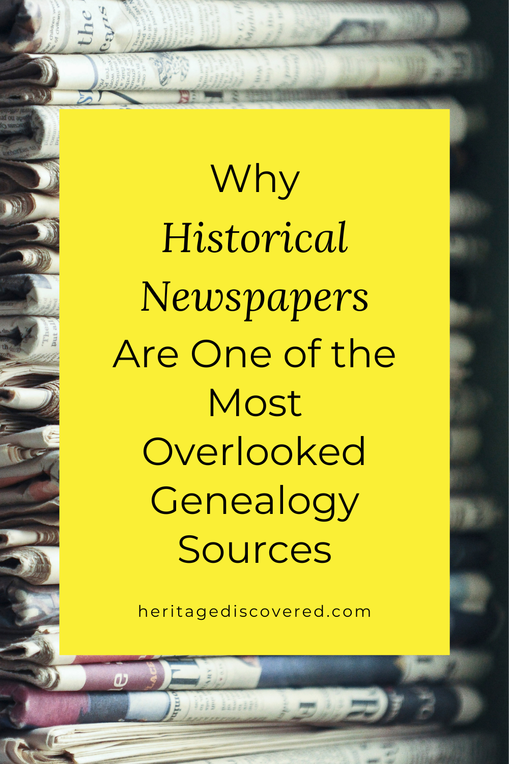 Why Historical Newspapers Are One of the Most Overlooked Genealogy Sources