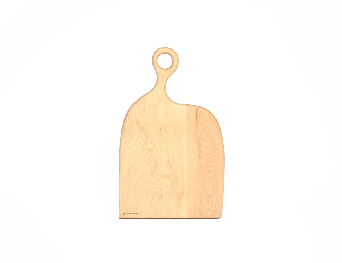 Solid hardwood chopping boards made from oak walnut and maple, hand ...