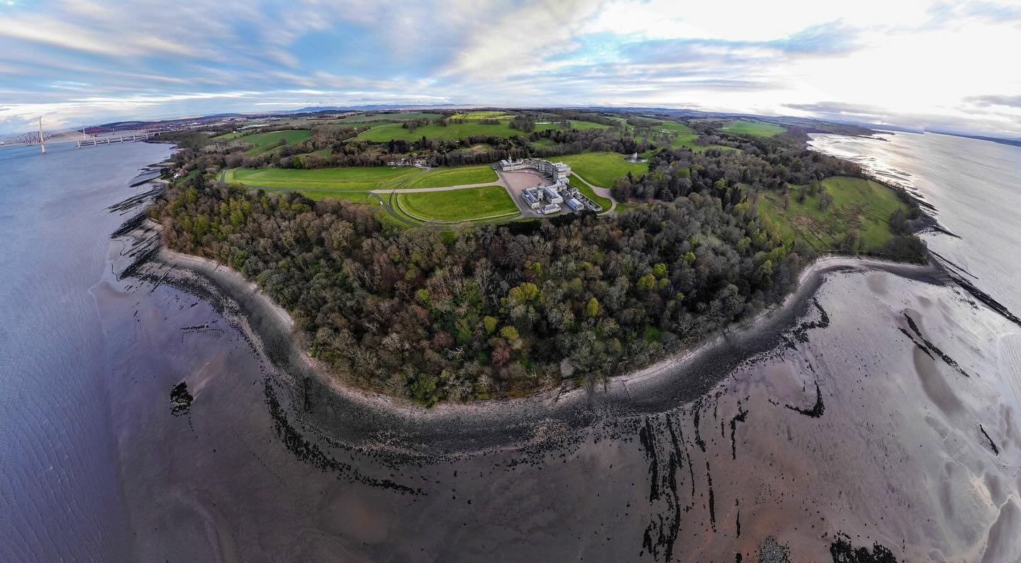 We had events at some amazing places while working in Scotland! This drone 360 pano of Hopetoun House was put together using I.C.E.