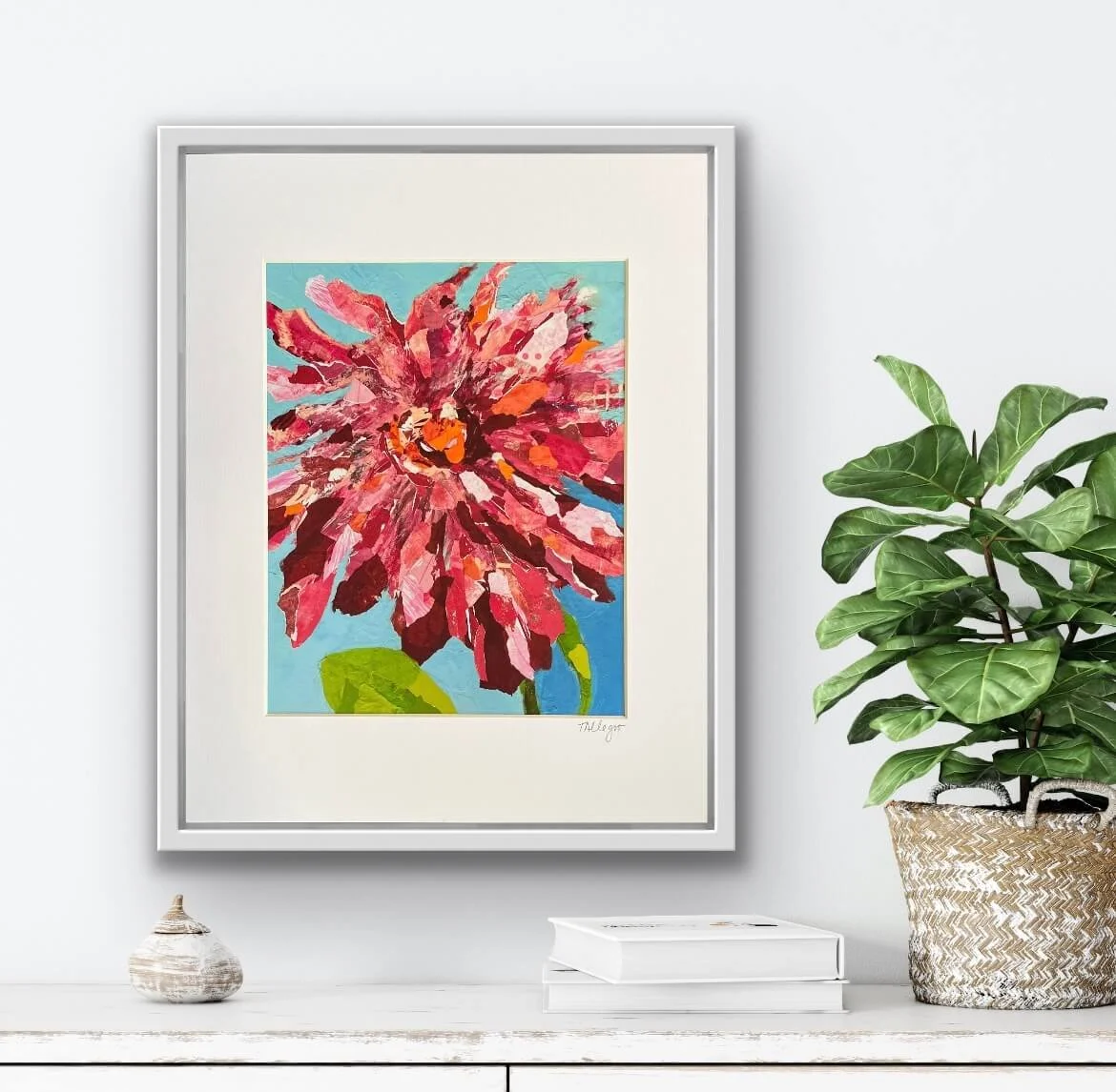 "Happy Place" matted Print