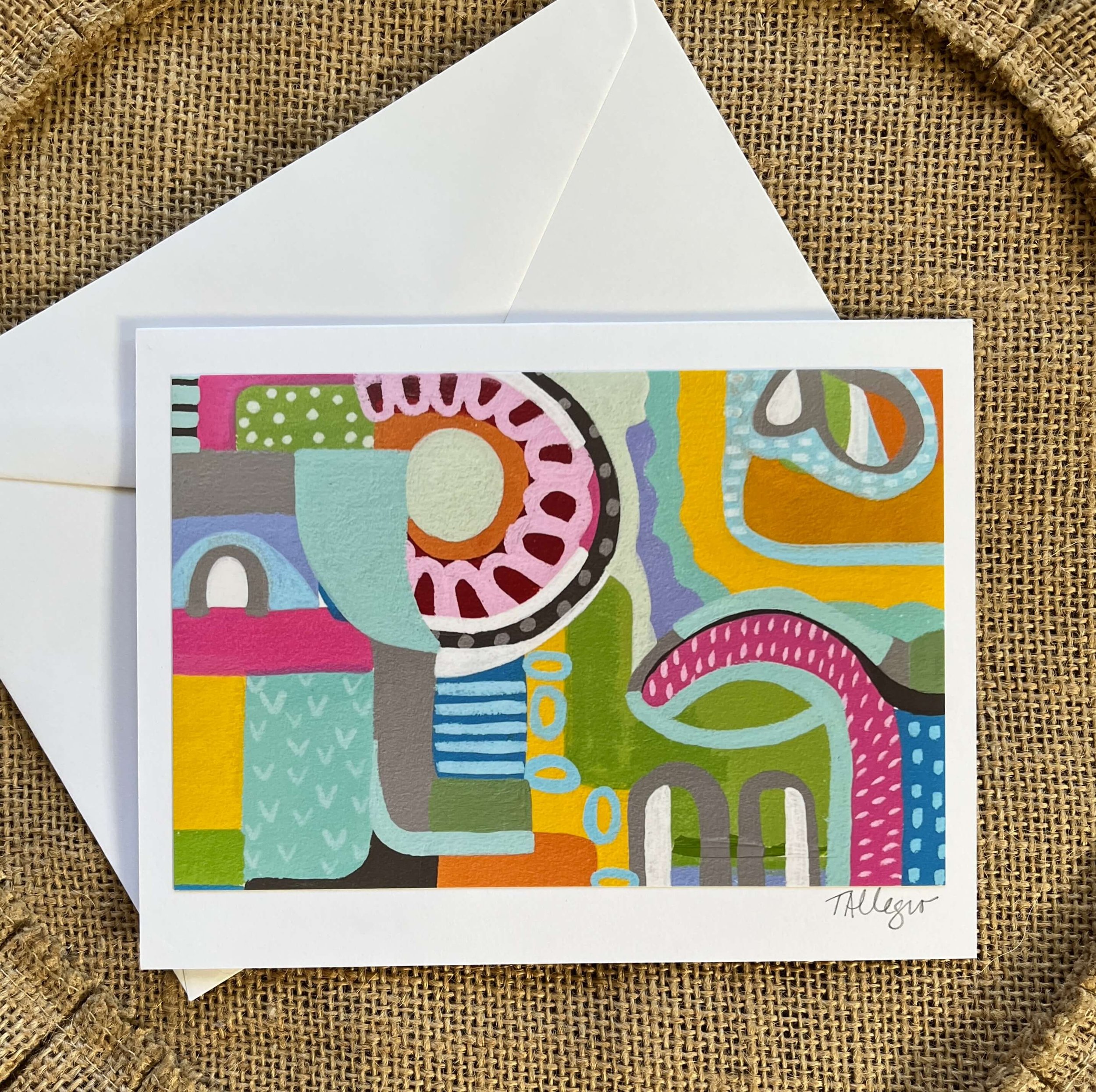 "Kaleidoscope" Greeting Cards