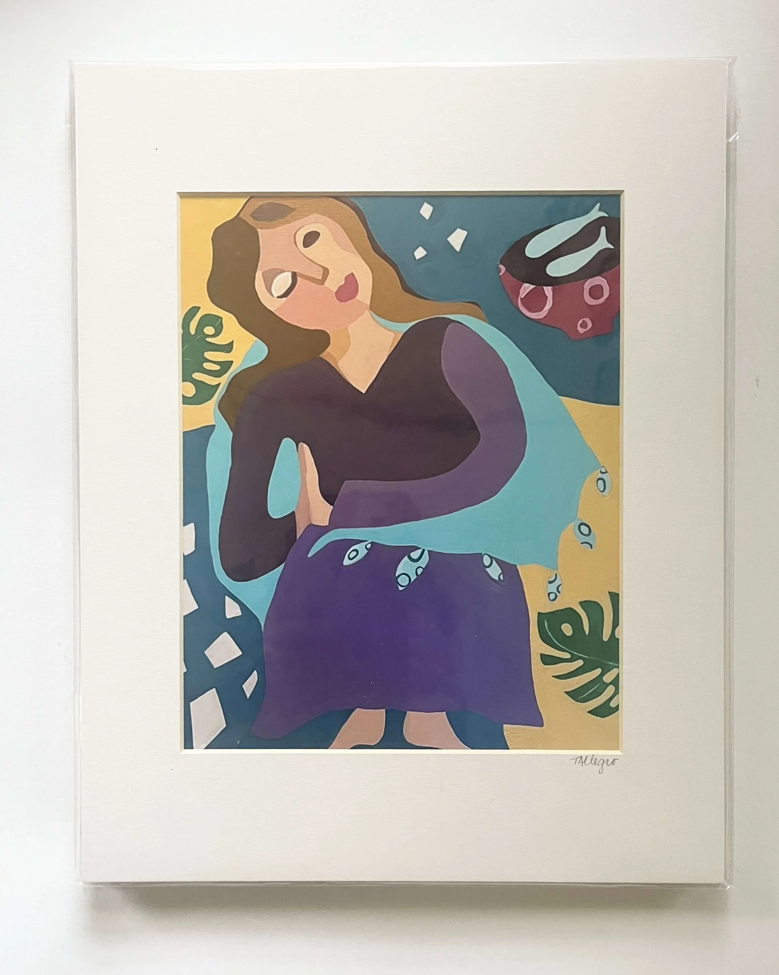 Sitting Pretty Giclee Print