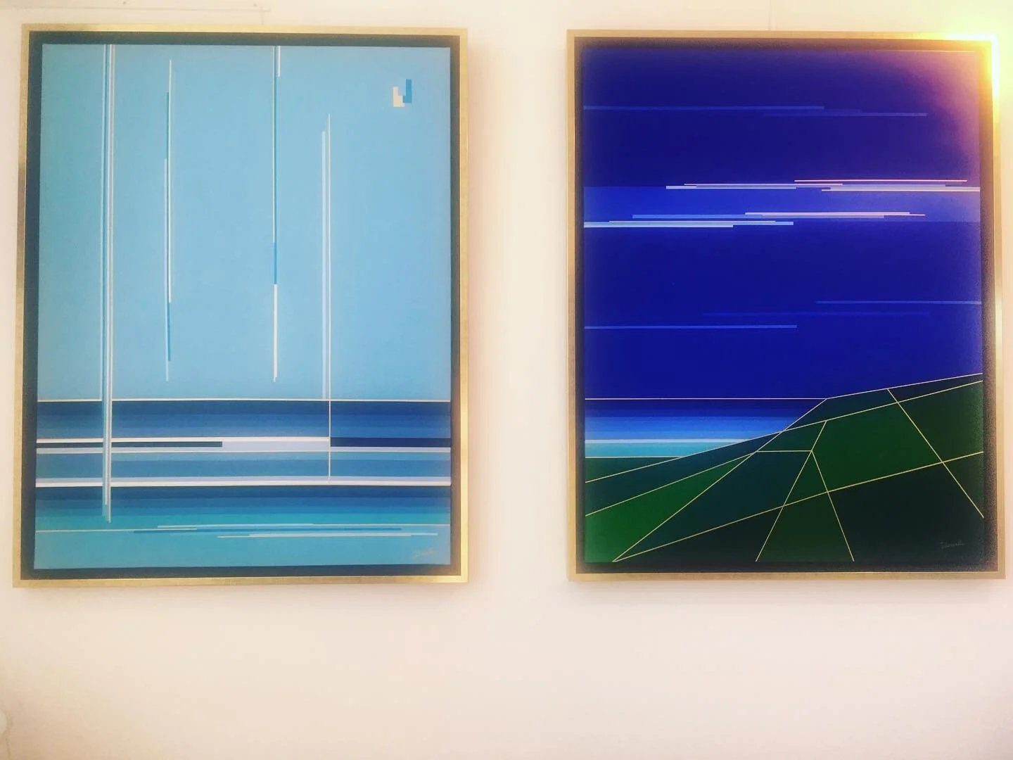 Adopt&eacute;s en duo ! 🙏 #artlovers #livingwithart #spiritualconnection #happycollector #happypainter #happyinternationalfamilyday #kindness #gratitudeattitude🙏 et toujours l expo jusqu&rsquo;au jusqu&rsquo;au 10 juin #bidartcotebasque #galeriepil