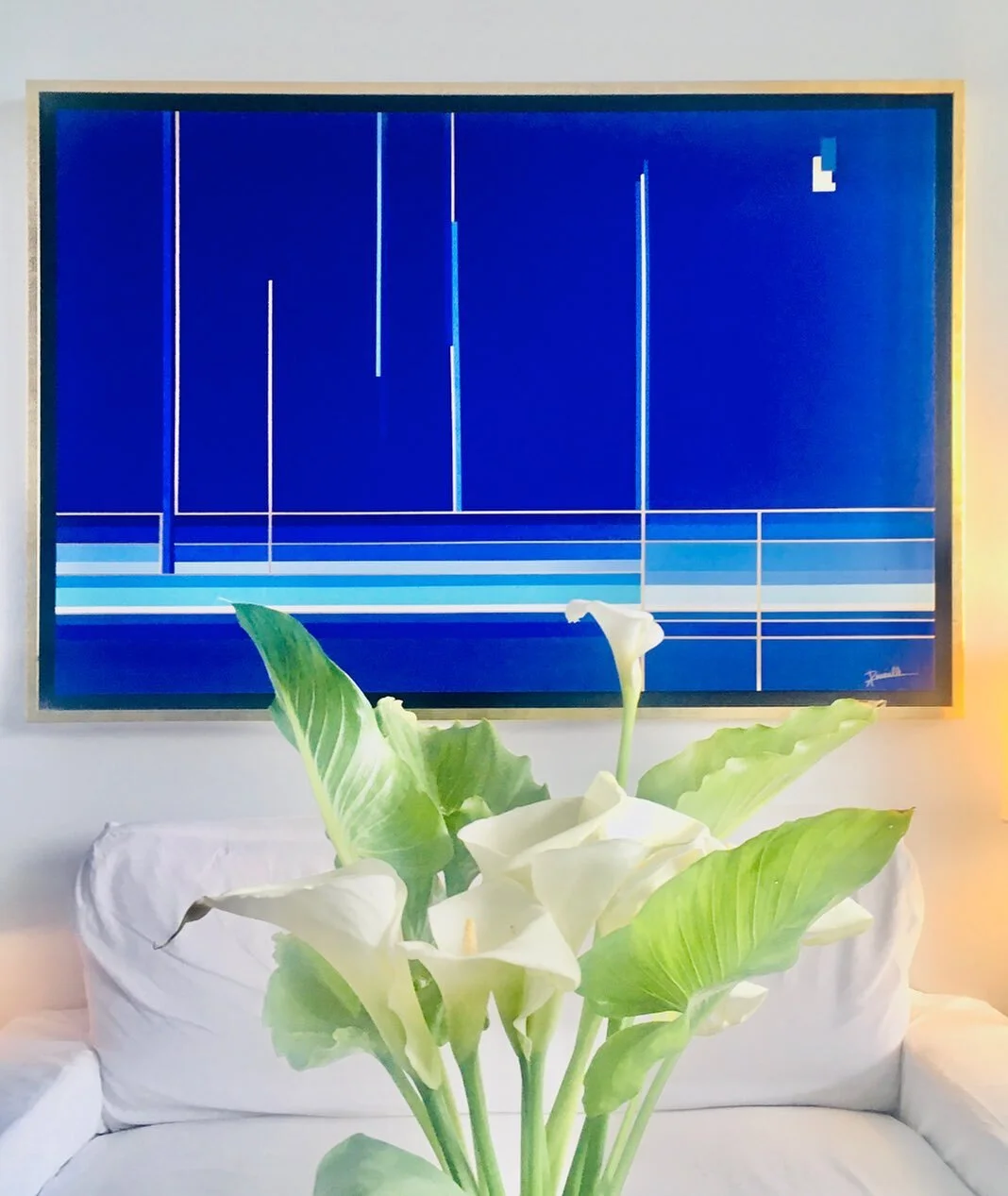 28 juin-10 juillet bidart centre galerie pili taffernaberry-  #livingwithart #contemporaryart #freshflowers #paysbasque #bidarte #oceanatlantique #lightpainting #fromearthtoheaven 🙏 👁