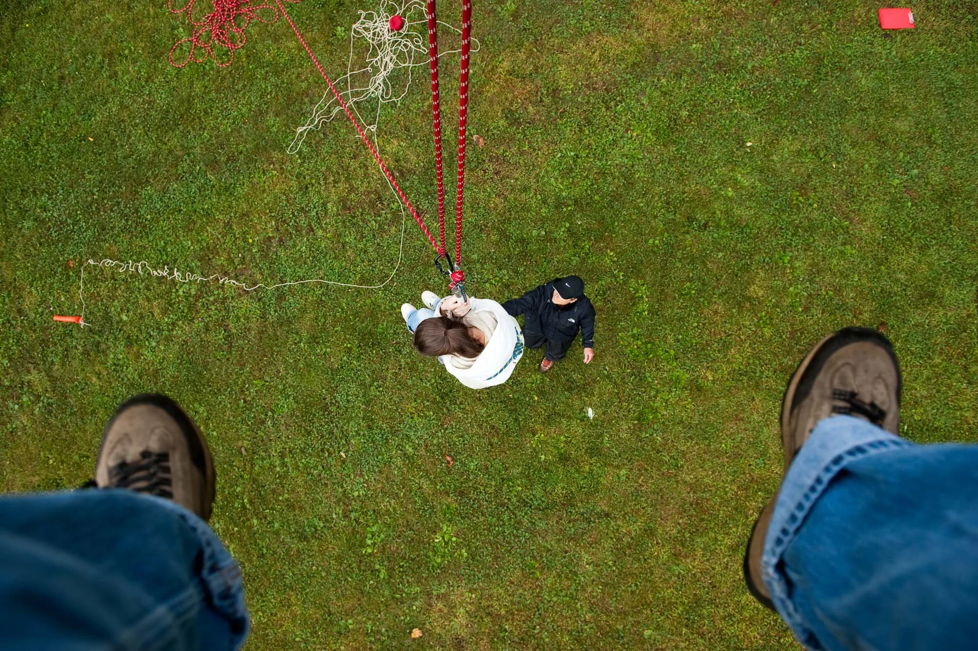 view from chair lift
