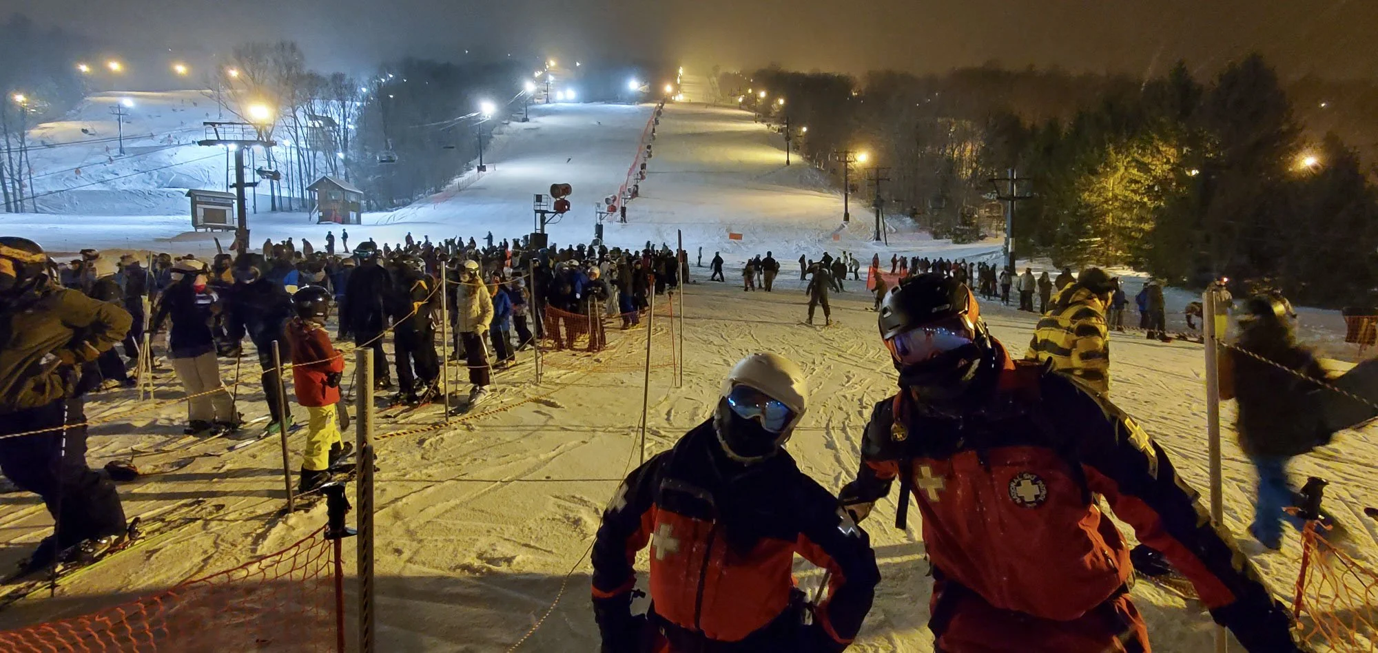 ski patroller busy night