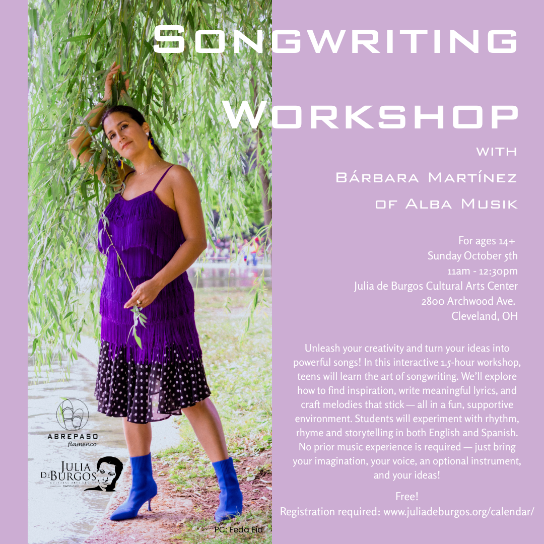 Songwriting Workshop with Bárbara Martínez