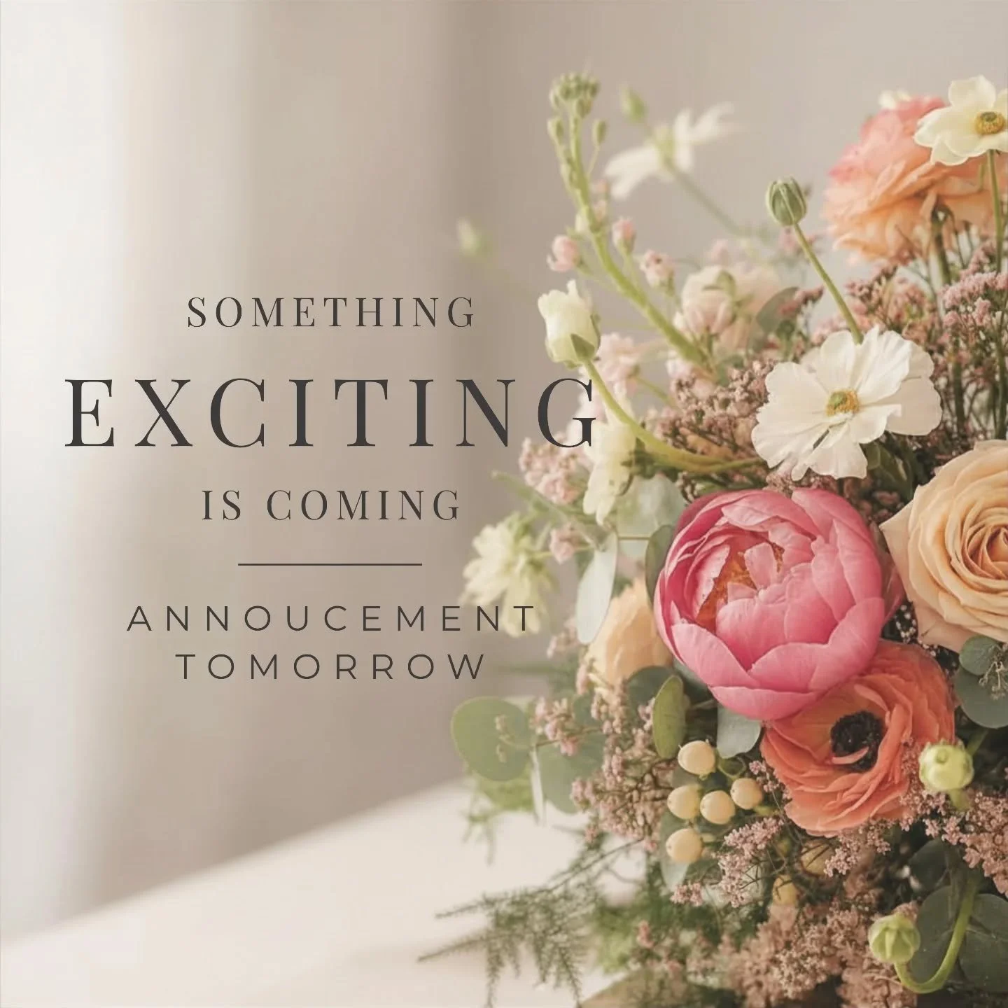 The worst kept secret 👀

Especially if you've seen my van but.... for anyone that doesn't know, I've been working on something behind the scenes for a long time and tomorrow I will finally be sharing it ✨ stay tuned.

#florist #weddingflorist #weddi