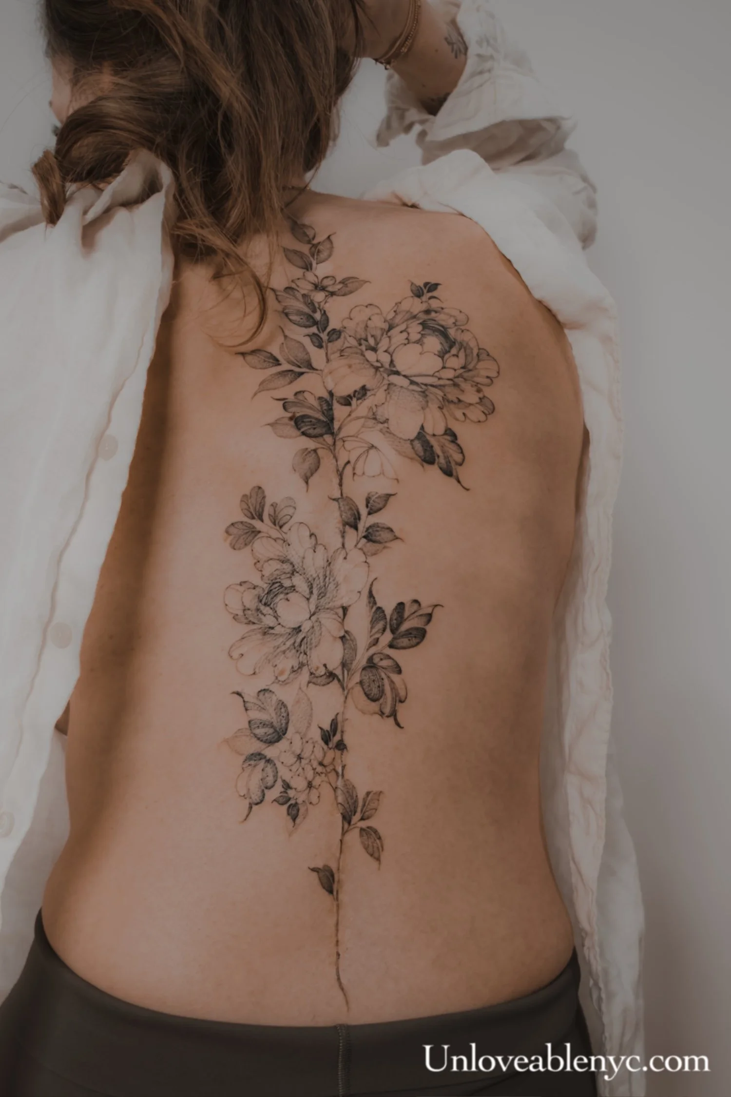 Fine line tattoo artist Brooklyn NY, Black and grey floral flower tattoos, Elegant floral tattoos, Soft detailed tattoos, Delicate floral tattoos NYC, Delicate Minimalist floral tattoos, Fine line botanical tattoos, Custom fine line floral tattoos, B