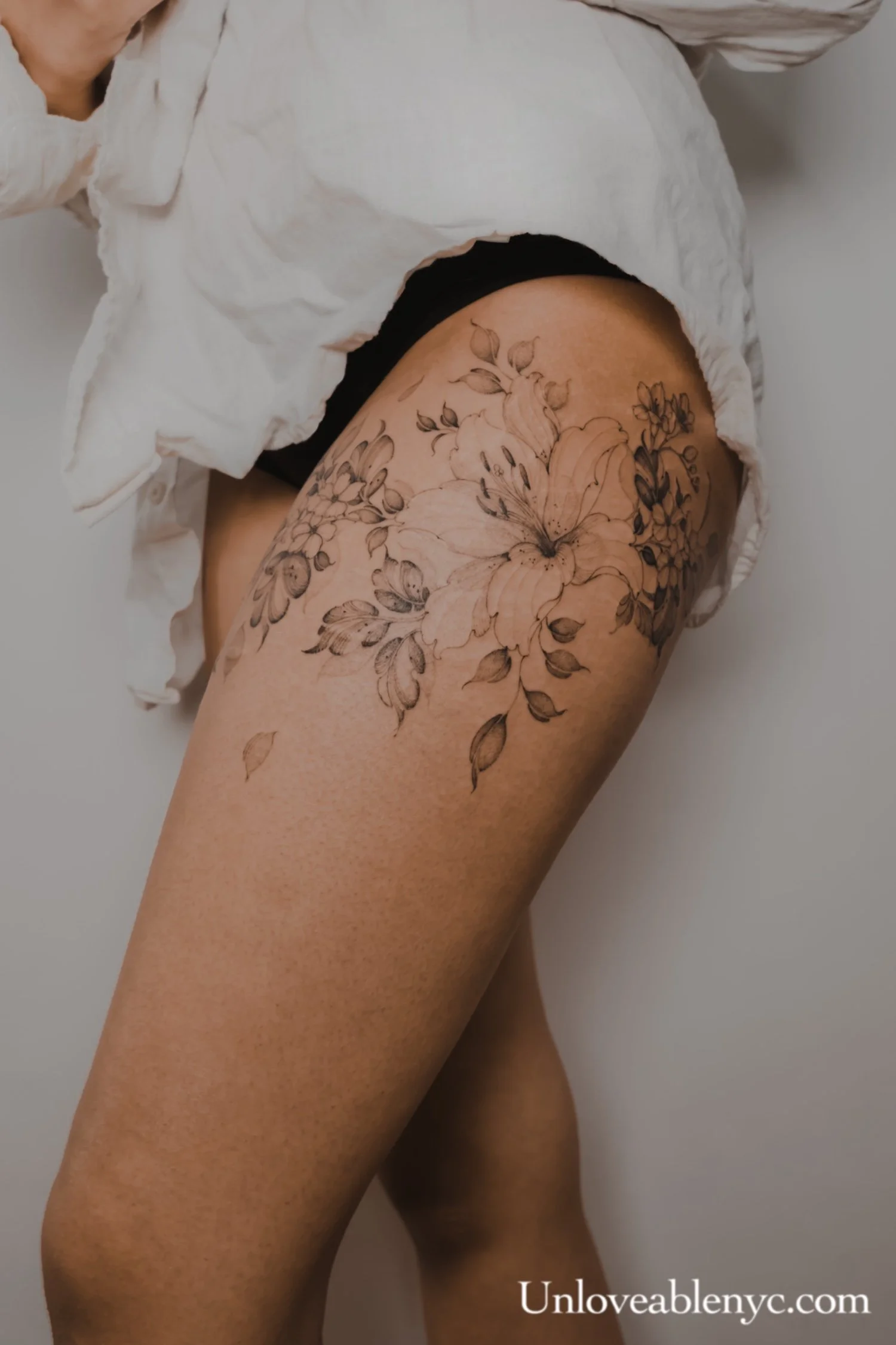 Fine line tattoo artist Brooklyn NY, Black and grey floral flower tattoos, Elegant floral tattoos, Soft detailed tattoos, Delicate floral tattoos NYC, Delicate Minimalist floral tattoos, Fine line botanical tattoos, Custom fine line floral tattoos, B