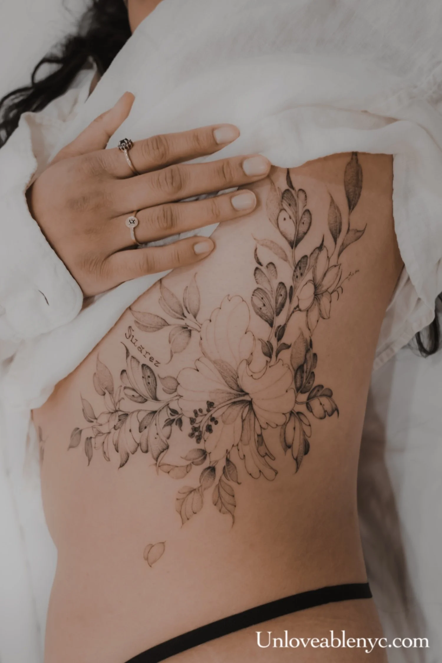 Fine line tattoo artist Brooklyn NY, Black and grey floral flower tattoos, Elegant floral tattoos, Soft detailed tattoos, Delicate floral tattoos NYC, Delicate Minimalist floral tattoos, Fine line botanical tattoos, Custom fine line floral tattoos, B