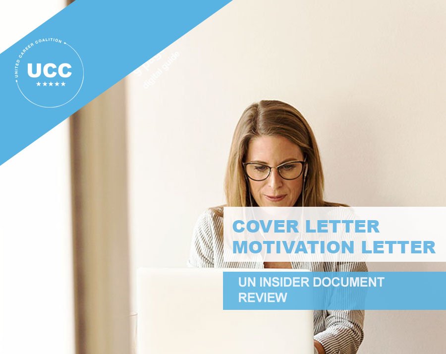 UN cover letter review