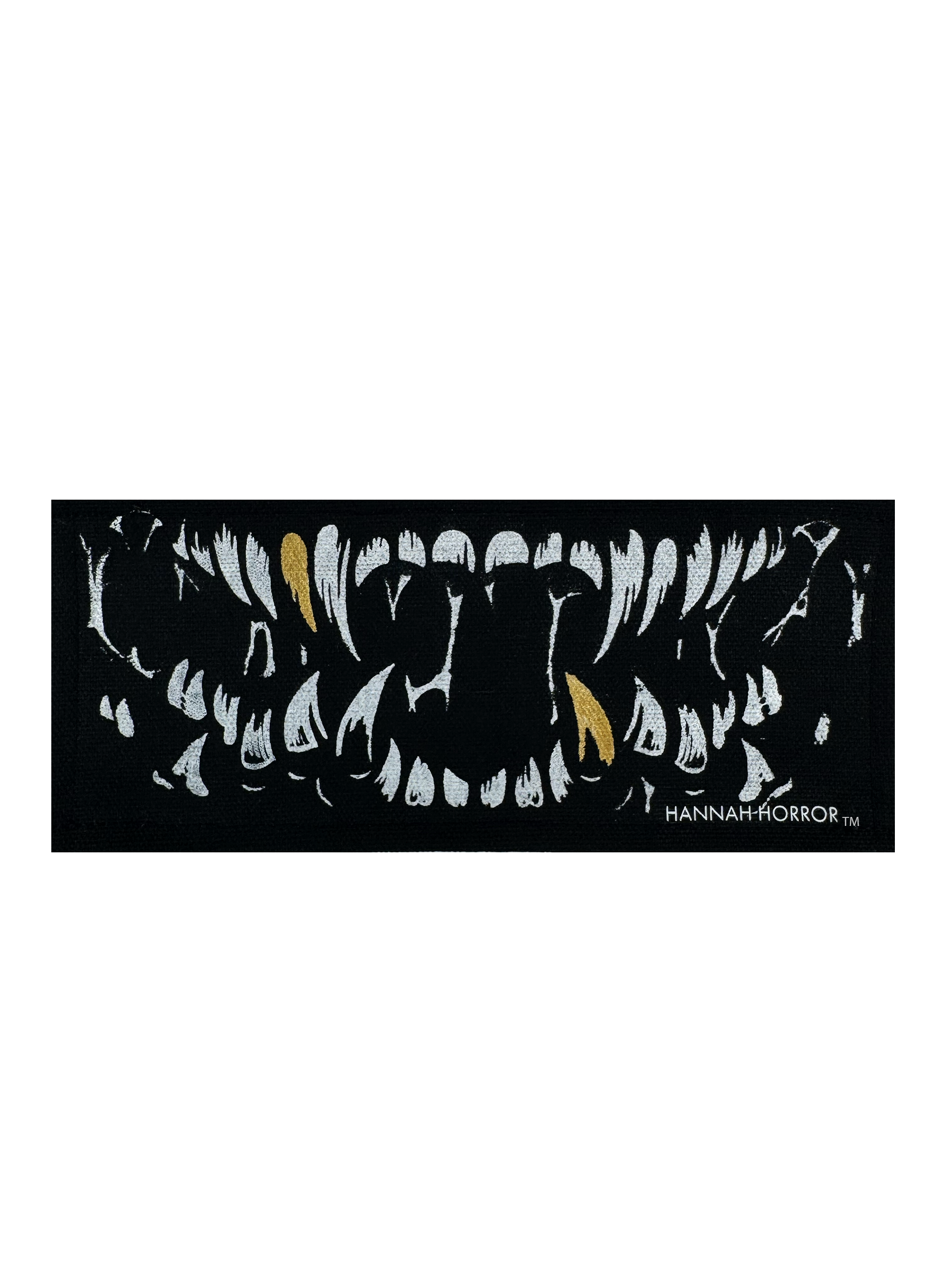 GOLD EDITION ‘MONSTROUS SMILE’ SEW-ON PATCH