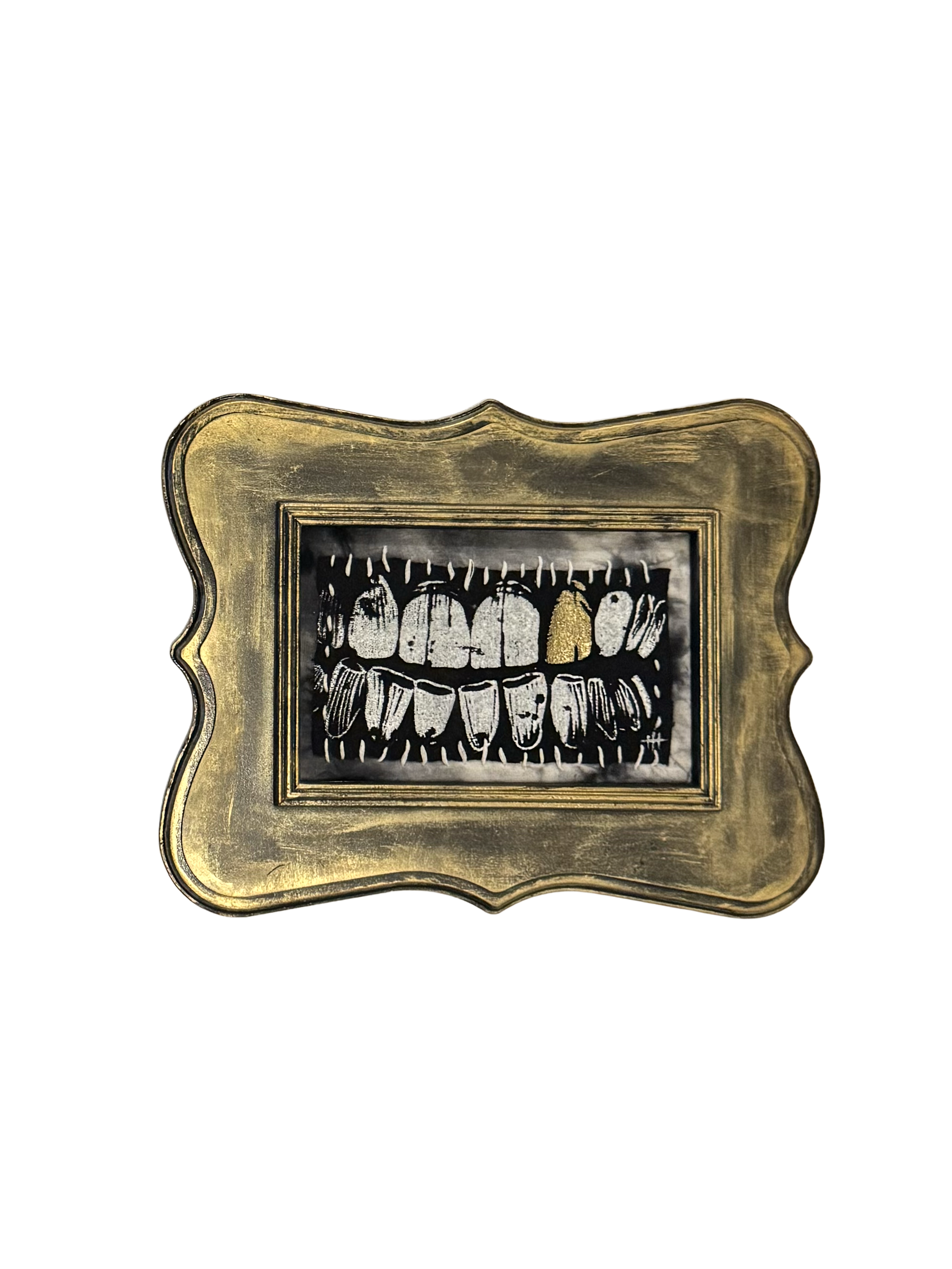 HAND-STITCHED & FRAMED PATCH