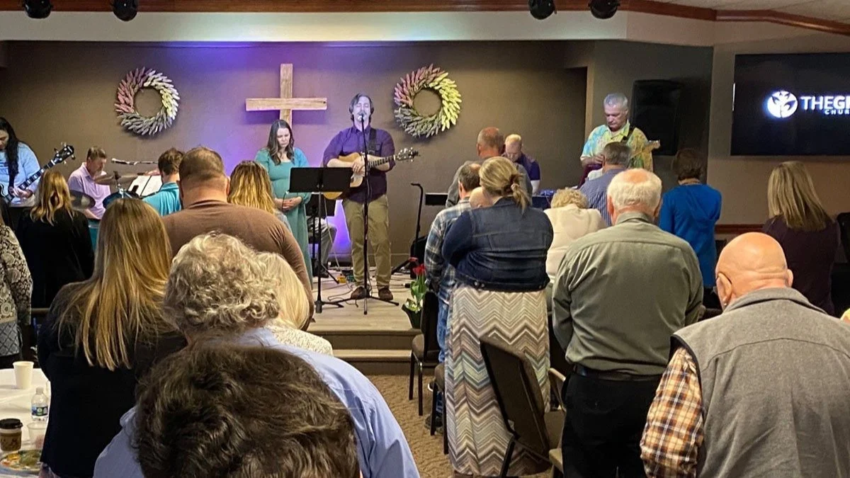 Easter service at The Grove Church