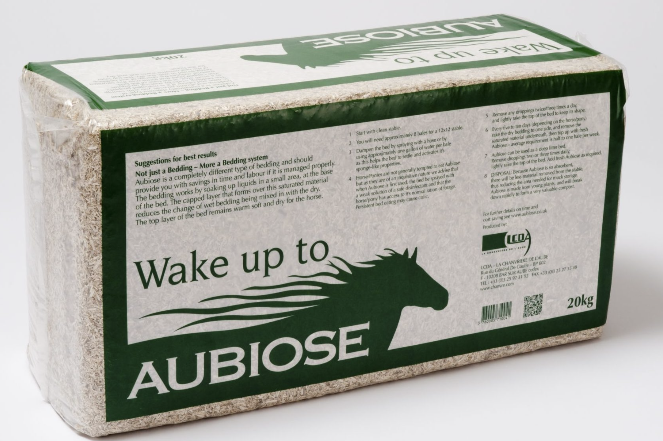 Aubiose Hemp Bedding for Horse