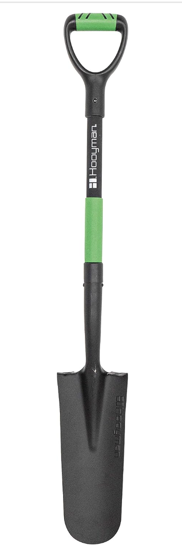 Clam Shovel for lifting dahlia tubers