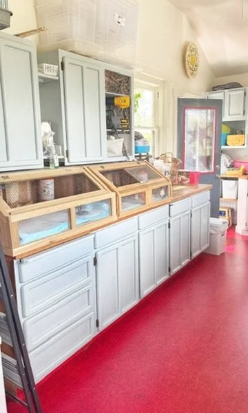 Laundry Room at Flower Feather Farm, the best AirBNB near Bellingham