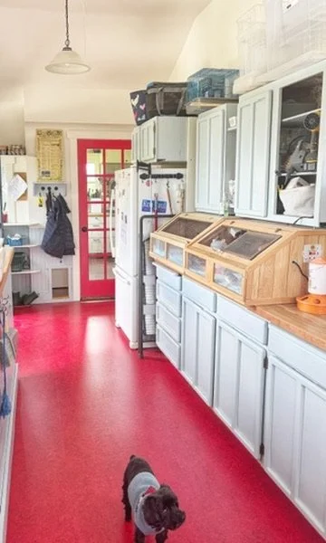 Laundry Room at Flower Feather Farm, the best AirBNB near Bellingham