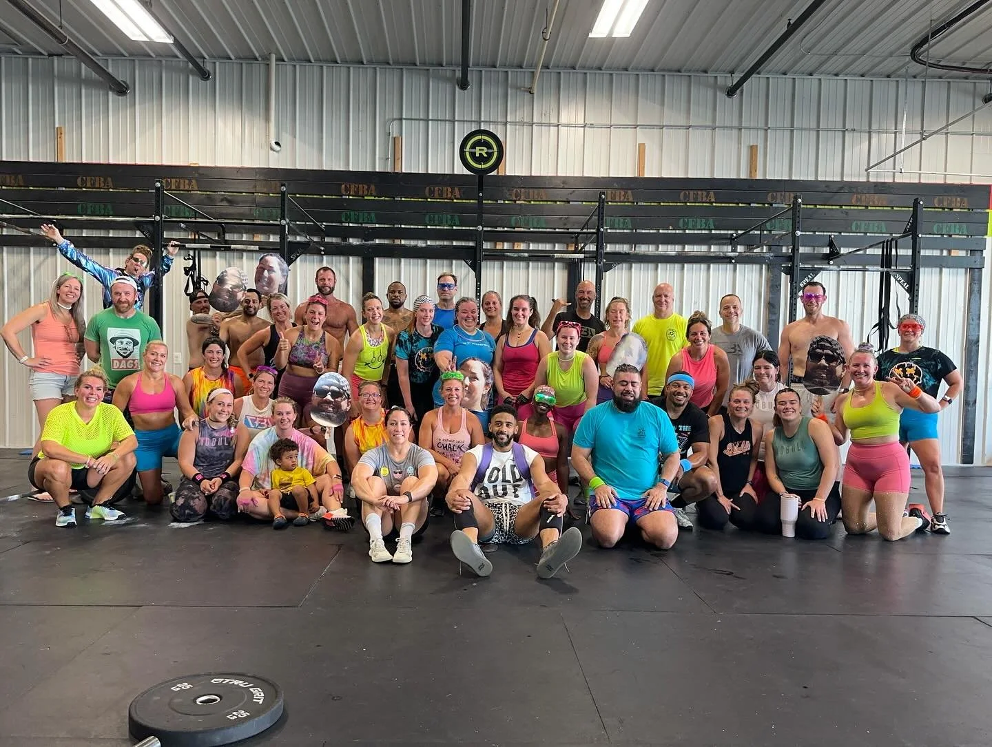 💥 Farewell to our dynamic duo 💥 

This week, we said goodbye (for now) to Jamie &amp; Steph as they wrapped up their final workouts at CFBA. Since moving here in 2020, they&rsquo;ve been 🔑 members of our community&mdash;first crushing WODs beside 