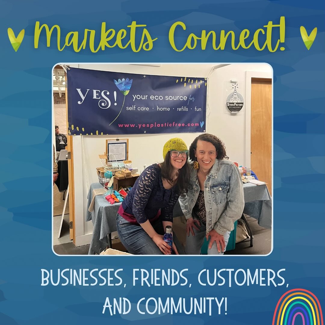 The YES! team had a fun day connecting with community at the Spring Market this past Sunday! We had great chats with other cool small businesses, including @_vydesigns, @popcultstore, @lexistreefort, @rebel_mrket, @katlos_kuriosities, and more. We al