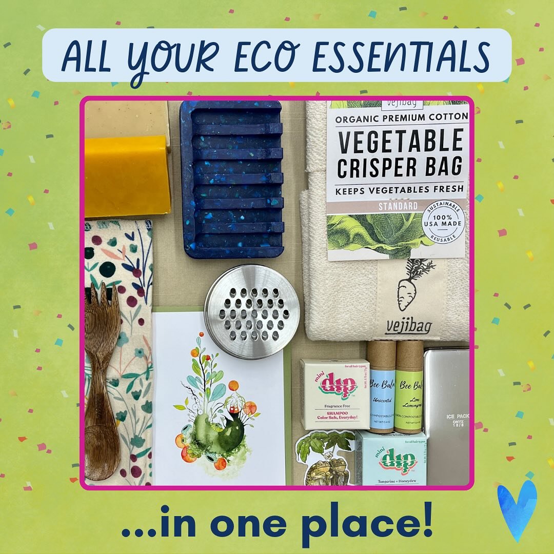 Tuesday reminder 💜&hellip;At YES!, we bring together the best* eco-friendly and plastic-free products to make your shopping experience easier. From shampoo &amp; conditioner bars, to deodorant in a cardboard tube, to vegetable crisper bags, we have 