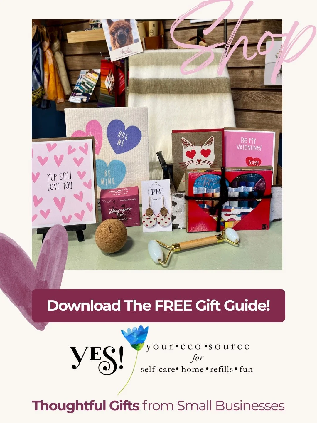 This year, let your Valentine&rsquo;s gift do more. 💌 Our friends @merakimovement.ca have created a wonderful Valentine&rsquo;s Day Gift Guide that brings together intentional pieces from small, independent brands (like YES!), so every purchase supp