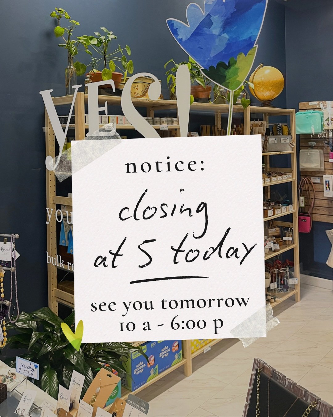 Sometimes, scheduling stuff happens.... We truly hope we haven't inconvenienced any of you, our dear customers, and we thank you for your understanding. 🩵💚💙 see you tomorrow!