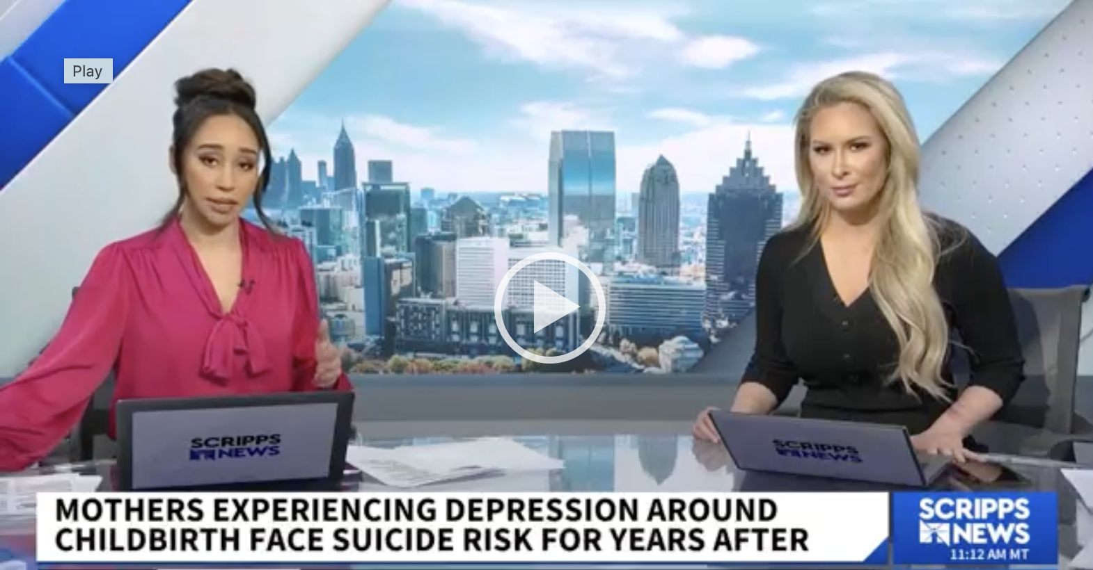 Scripps News Live: The Heightened Risk of PostPartum Depression