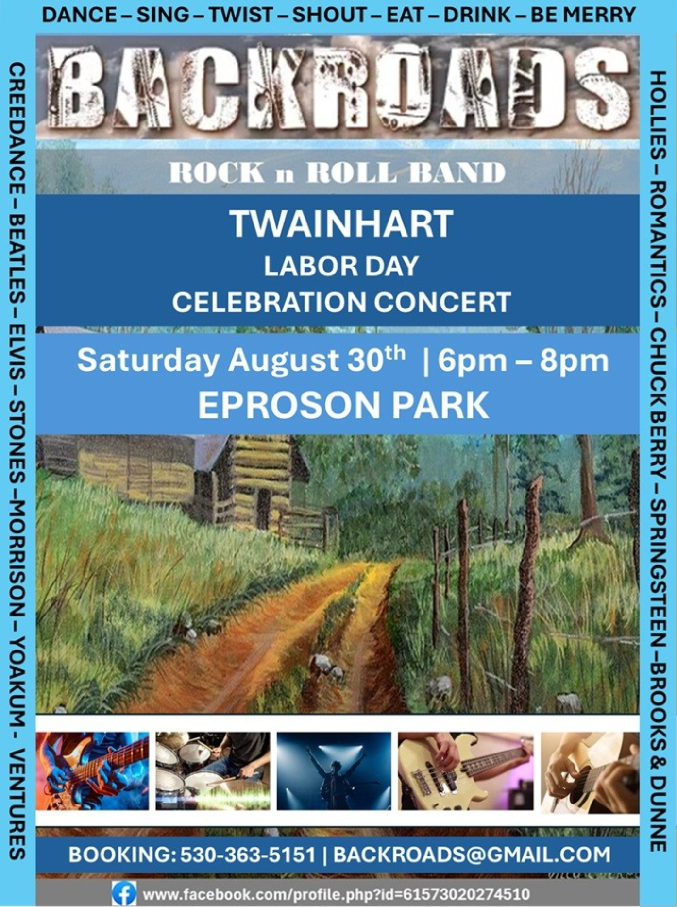 Concerts in the Pines with Backroads