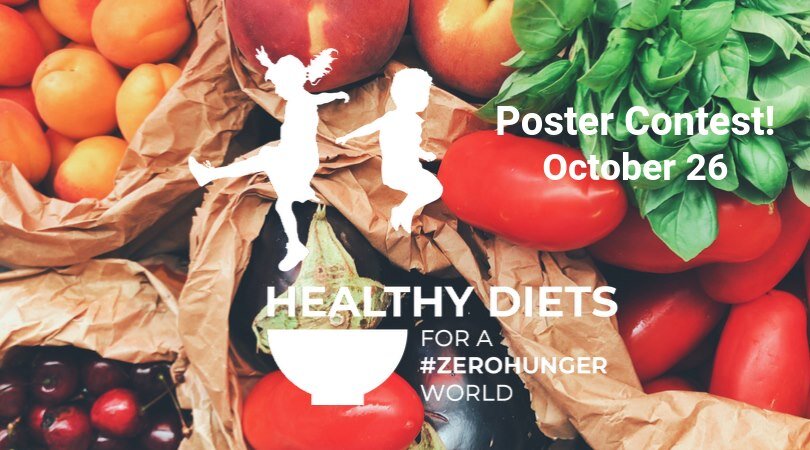Oct 26: World Food Day poster contest and celebration!