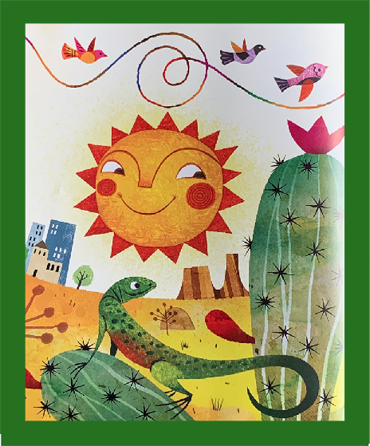 Rafael Lopez Lizard Collage Camp, Day 1 of 5
