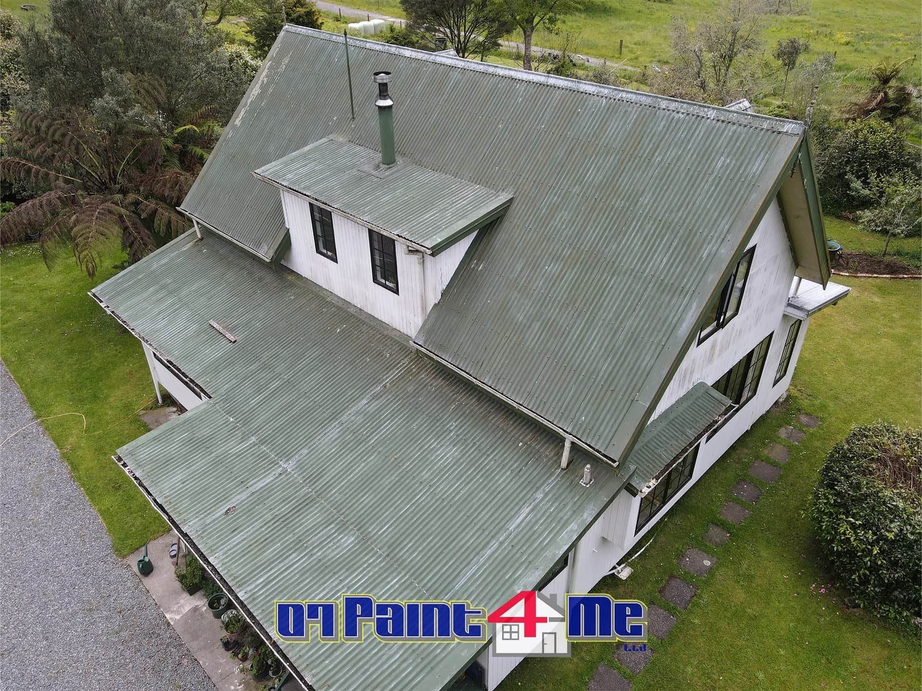 Farmhouse Roof Painting Tokoroa before shot 6