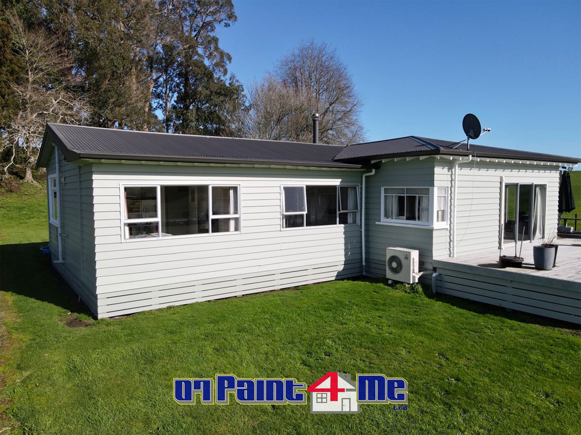 Farmhouse Exterior Painting Tokoroa After Shot